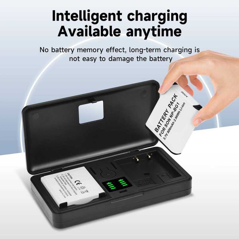 ▥ Np-Bg1 Np-Fg1 NP Bg1 Fg1 แบตเตอรี่ + LCD Fast Charger สําหรับ Sony Dsc-T20 T100 Wx1 Dsc-N1 N1