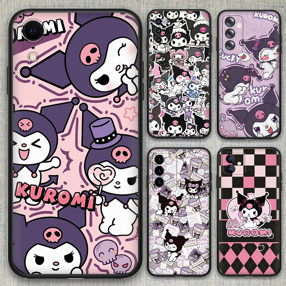 ฝาครอบป้องกันการตก Redmi 12 12C 13C 12R 11a K60 K60Pro K70 K70Pro 6K65 Kuromi เคสโทรศัพท์แบบนุ่ม