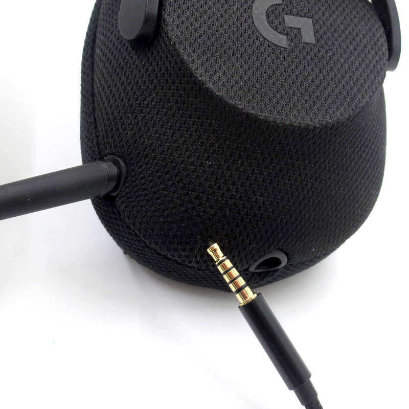 สายสัญญาณเสียงพิเศษเหมาะสําหรับ Logitech G233 G433 G PRO X Shit Fragrant Game Headset Cable