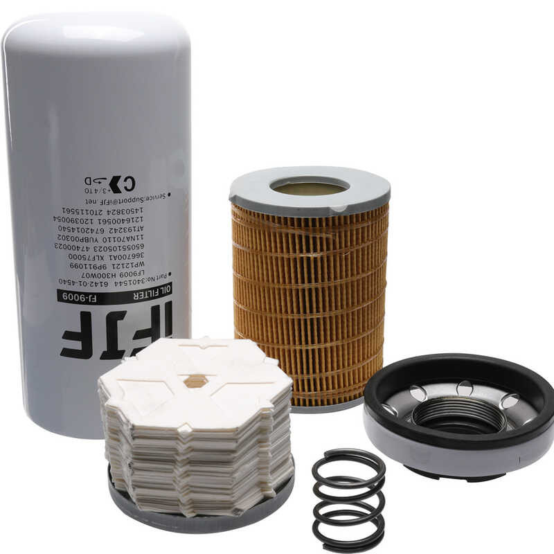Ifjf ตัวกรองน้ำมันหล่อลื่น Lf9009 ทดแทน OEM 3401544 At193242 1216400561 สำหรับ Cummins