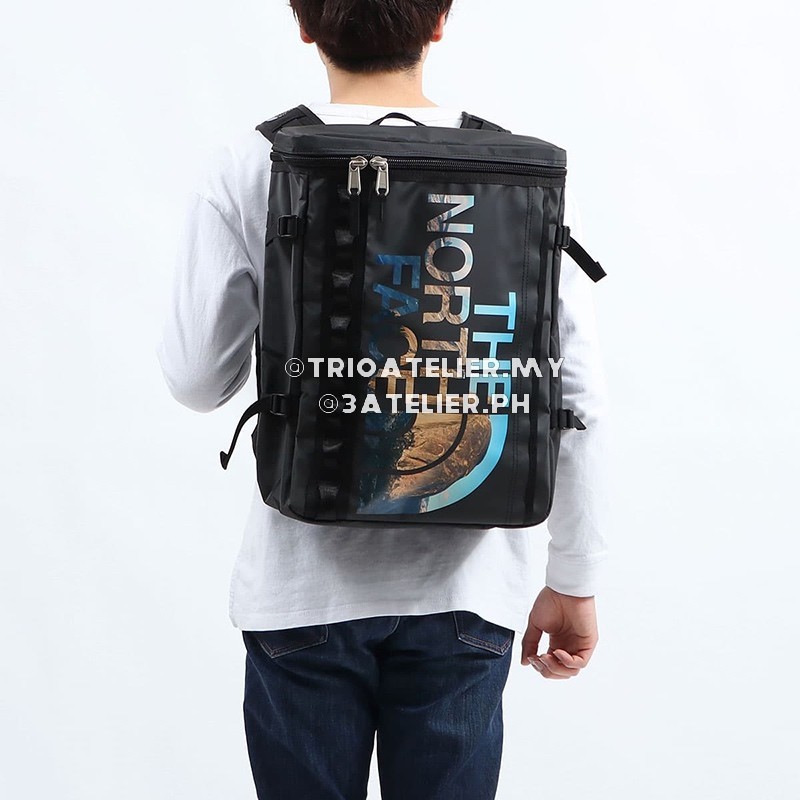 The NORTH FACE Novelty BC Fuse Box Backpack พร ้ อมพิมพ ์ Yosemite 30L