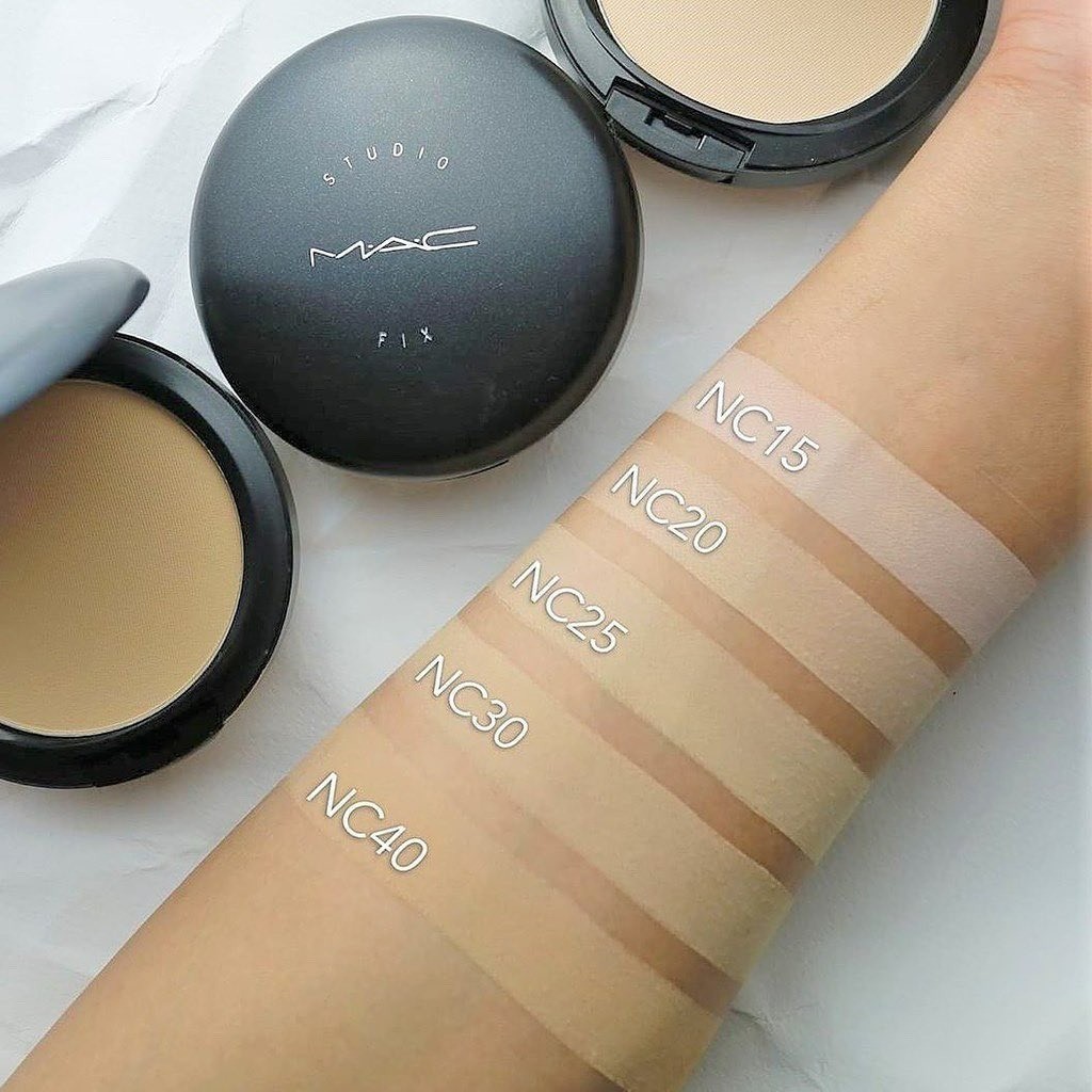 ,,ขนาดปกติ MAC Studio Fix Powder Plus Foundation NC20/NC25