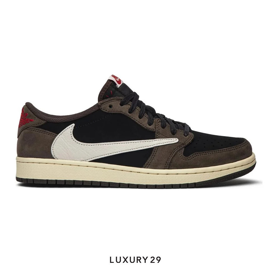 yu ♞Nike Jordan 1 Retro Low OG SP Travis Scott Mocha