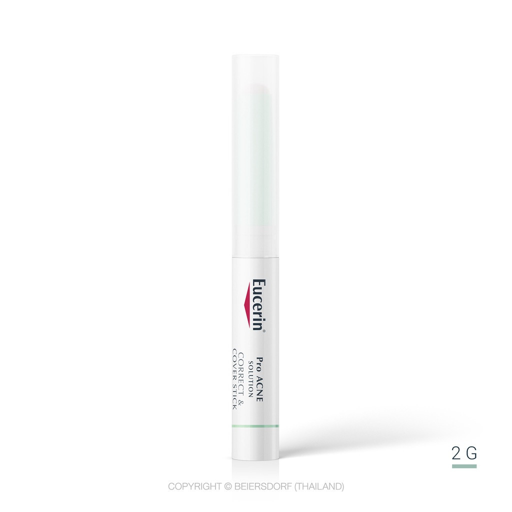ฟิกเกอร์ Eucerin Pro ACNE SOLUTION CORRECT & COVER STICK 2 G (ยูเซอริน ดินสอแต้มสิว ปกปิดรอยสิว บำร ราคา ถูกที่สุด ดีลบีเคเค แกลเลอรีภาพที่ 2
