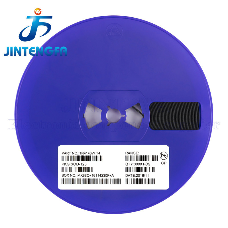 3000pcs 4148 1N4148 1N4148W T4 1206 0805 0603 SOD80 SOD123 SMD Switching Diode สินค้าเดิมผ้าไหมหน้าจ