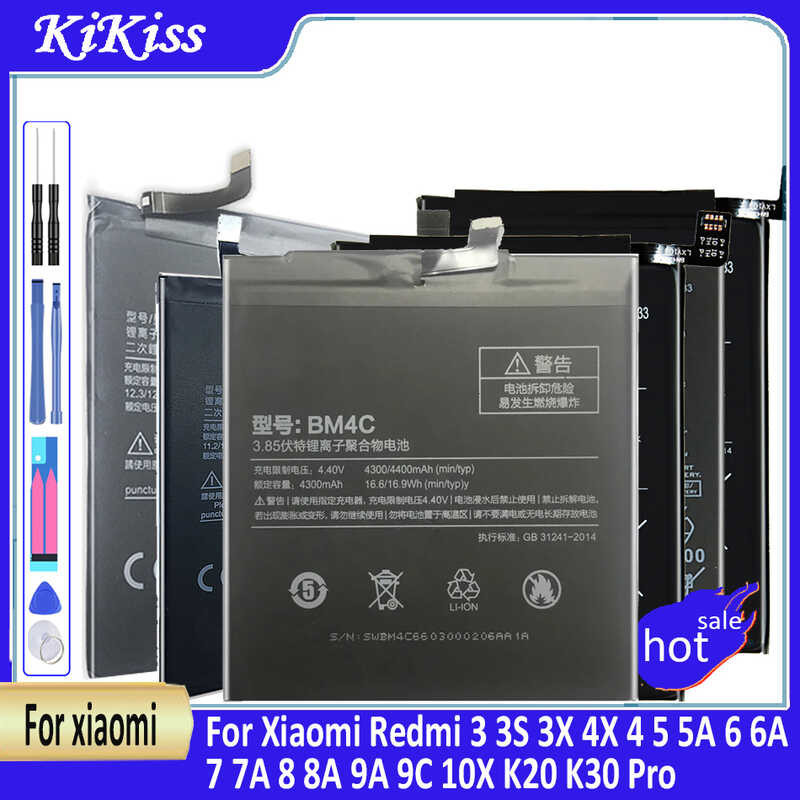 BM49 BM50 BM3B BM22 BM35 เปลี่ยนแบตเตอรี่สำหรับ Xiaomi 5 4C Mi4C Mi5 Max / Mix 2 Max2 Mix2