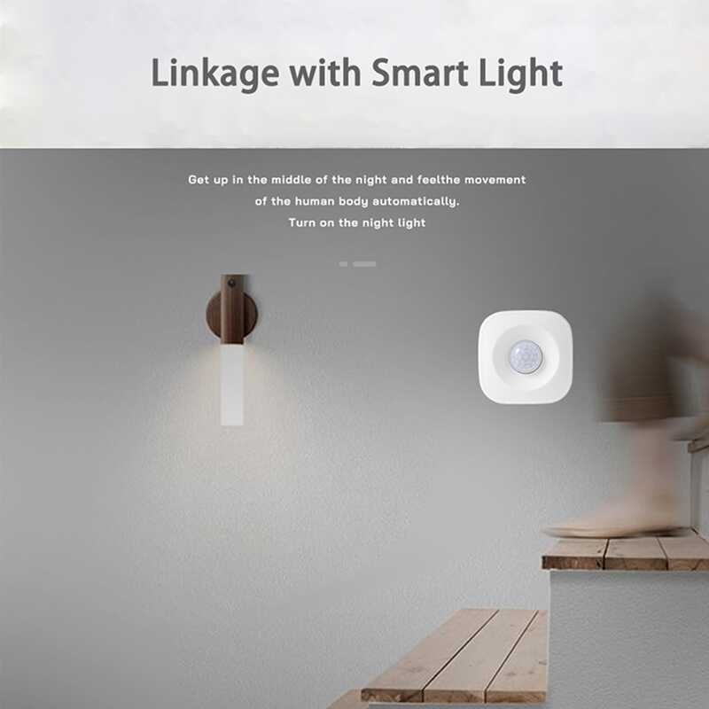 ❤ Tuya Zigbee Wifi Movement Motion Sensor PIR Detector Smart Life APP Home Alarm Security Syst
