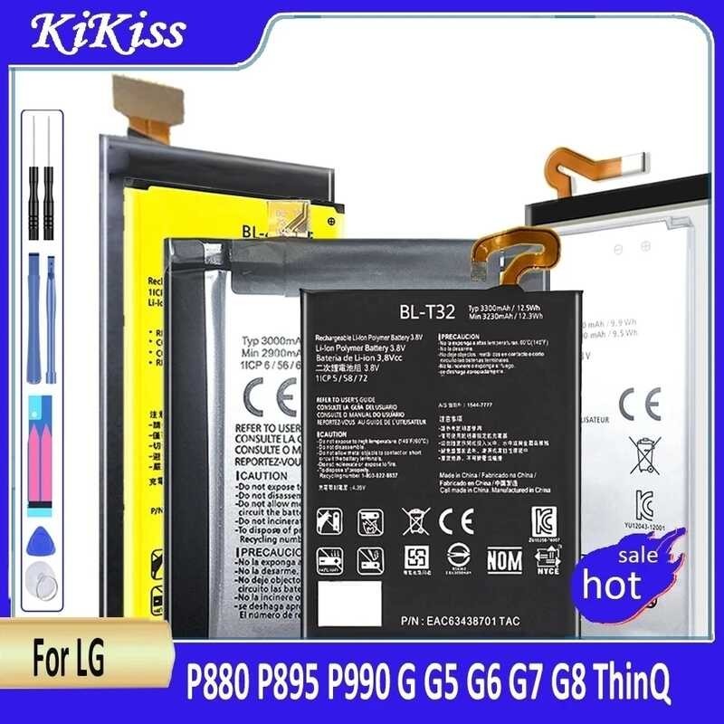 แบตเตอรี่ BL-T3 BL-T32 BL-T39 BL-T41 BL-T8 FL-53HN LGIP-550N สำหรับ LG P880 P895 P990 G G5 G6 G7 G8