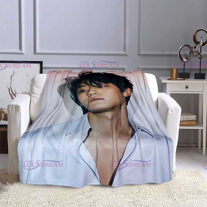 Kdrama Actor Lee Do Hyun Blanket Fleece Blanket Kdrama Blanket Gift For Fans Korean Drama Flannel