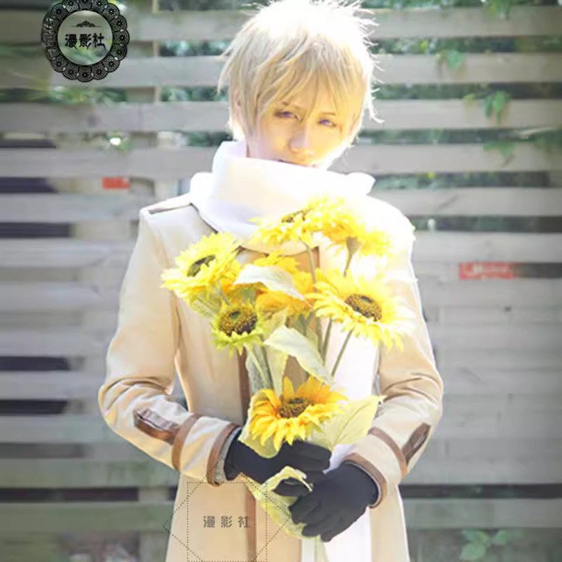 APH Hetalia anthrophic คอสเพลย์เครื่องแต่งกายโซเวียตรัสเซีย Ivan สูทผู้ชายผู้หญิง