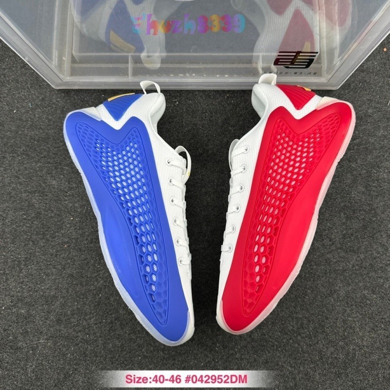 [ผลิตภัณฑ์ใหม่ต้นฉบับบริสุทธิ์] Ae1 Edwards รุ่นที่ 1 Low-Top Shock-Absorbing รองเท้าบาสเก็ตบอลต่อส