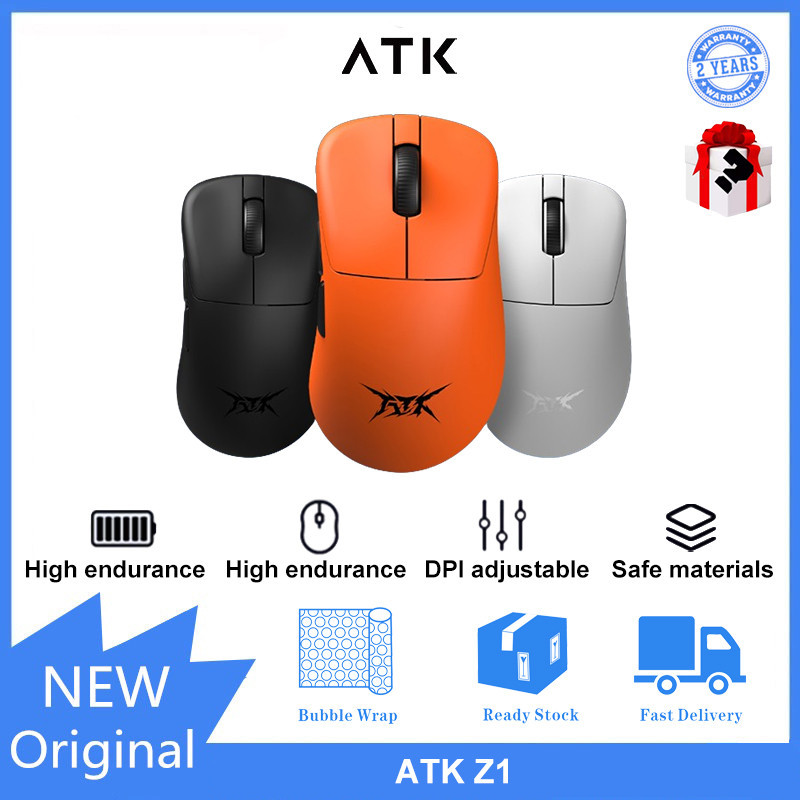 Atk Z1 Wireless Dual Mode Gaming Mouse Time of Ultra Long Endurance