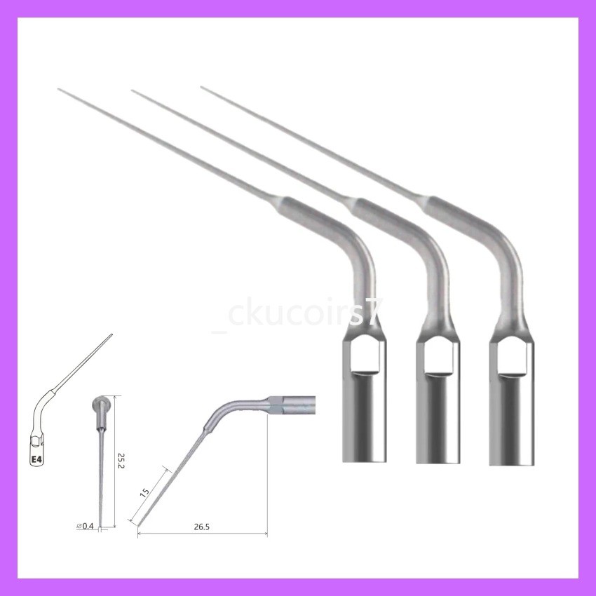 tk Ultrasonic Scaler Tip ED4 Dental Endo Tip For SATELEC/DTE Ultrasonic Scaler Machine Dentistry To