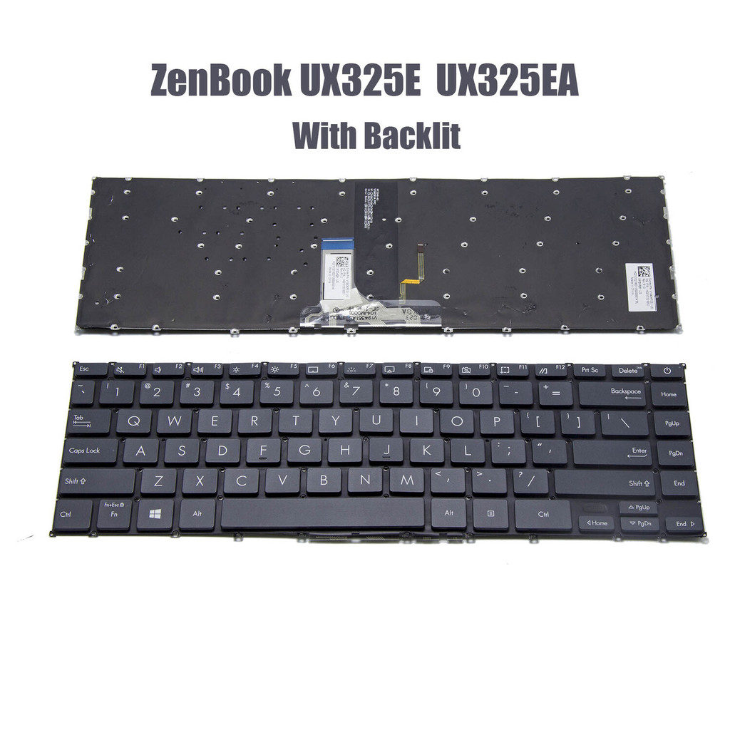 Zenbook แป้นพิมพ์ภาษาสเปนแบบละตินสำหรับ UX325 UX325E UX325J UX325EA