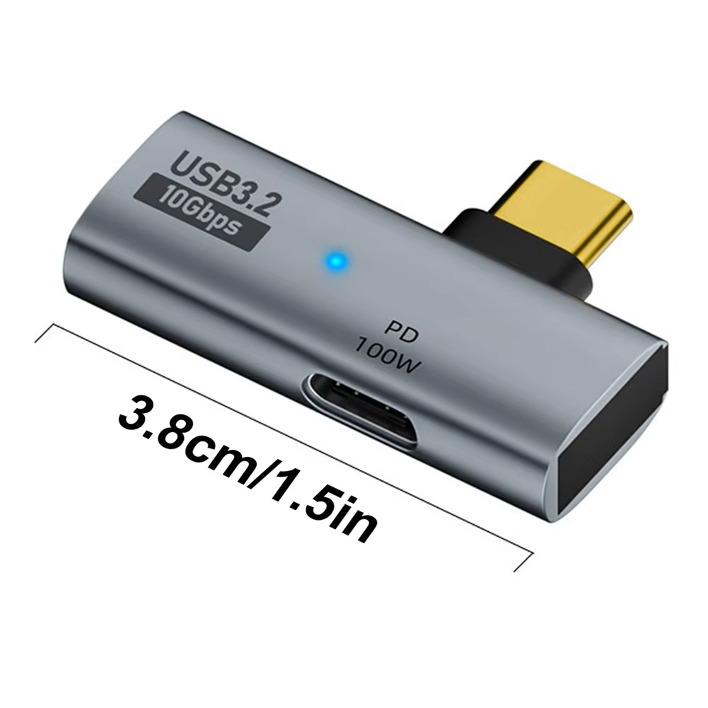 Usb C หูฟังและอะแดปเตอร์ชาร์จ 1 ใน 2 Out Type C อะแดปเตอร์เสียง PD100W Fast Charging USB C Splitter สําหรับ Ip