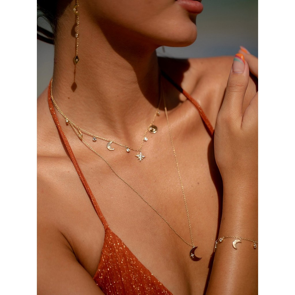 [Pomelo] สร้อยคอ รุ่น Selene Moonlight / Selene Moonlight Necklace