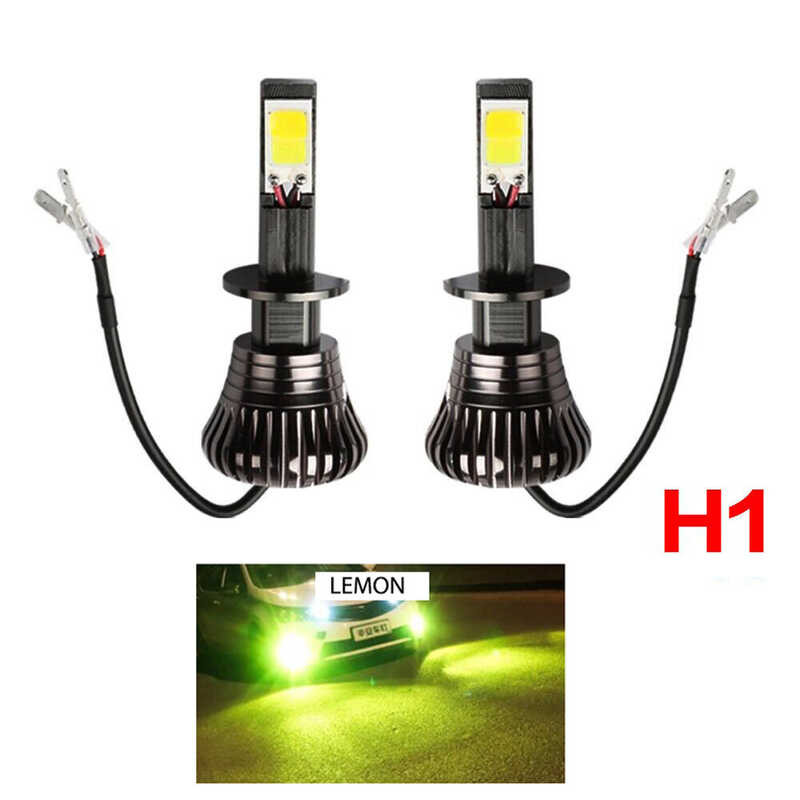 々 2 ชิ้นสองสีสีขาว/มะนาวh1 H3 H7 H11 H8 H16 Hb3/9005 Hb4/9006 881/880 H27 P13