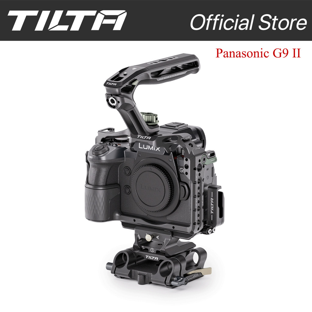 TILTA TA-T63-FCC-B กรงกล้องเต็มรูปแบบสําหรับ Panasonic G9 II G9M2 S5M2