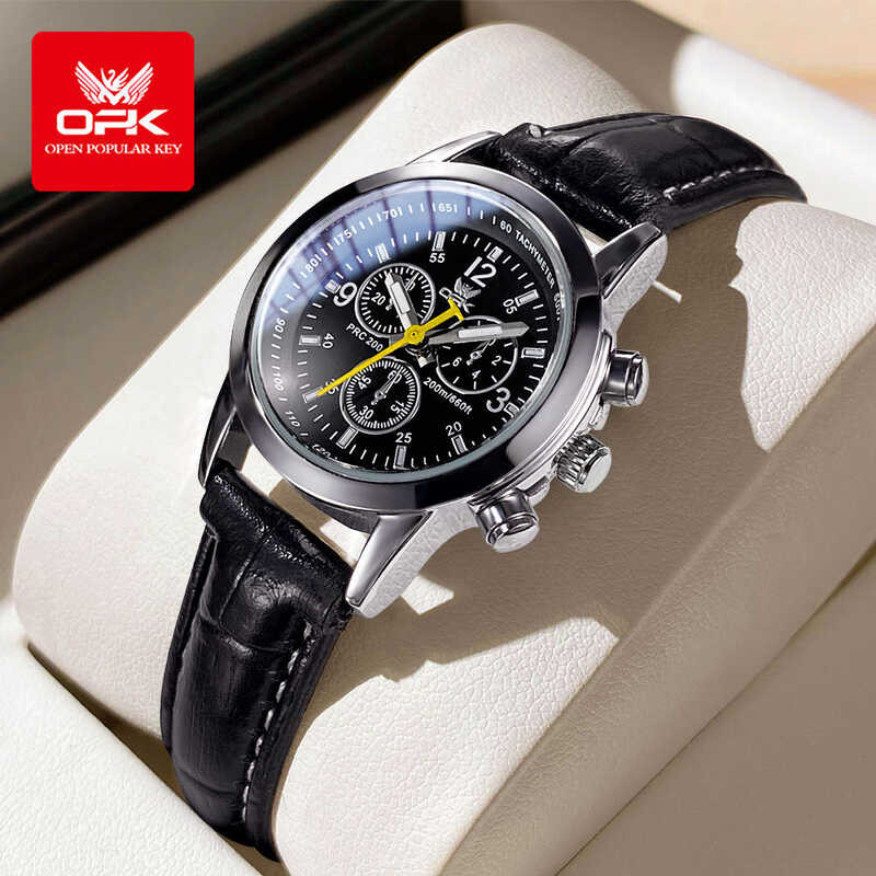 ❤ [ถูกสุดๆ] OPK นาฬิกาแฟชั่น นาฬิกา ผู้หญิง สายหนัง กันน้ำ 100% ของแท้ ควอทซ์ นาฬิกานักเรียน