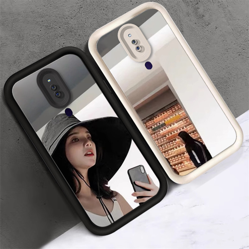 OPPO F11PRO ล่าสุด Hp สําหรับ JZ กระจก Cassing โหมด Sofcase Silikon Softcase เคสโทรศัพท์ Soft Kesing