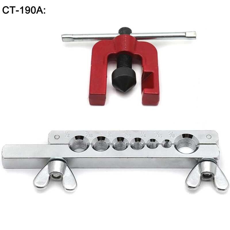 7/16in ชุดเครื่องมือขยายและติดตั้งทองแดง 3/16in 1/4in 5/16in 3/8in 1/2in 5/8in สำหรับท่อทองเหลืองและ