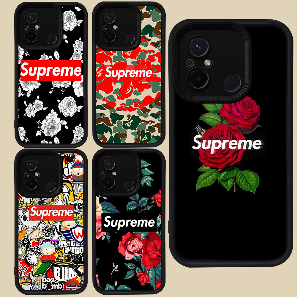 ปลอกสีดําสําหรับ Xiaomi Redmi หมายเหตุ 12C A5 9A 9C POCO M3 7 M4 Pro C71 A1 C55 C65 10C A2 9T R46 Ro