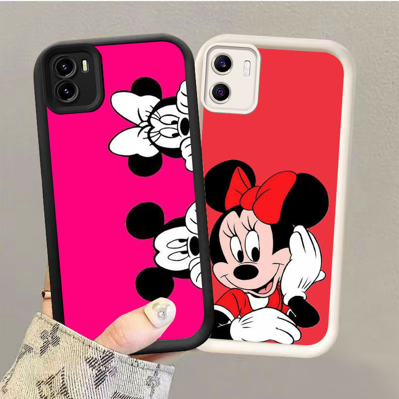 YZ-43 Disney Minnie Mickey สวยมากสําหรับ VIVO Y15S Y33E Y22 Y55 Y01 Y15a Y22s Y33S Y55S 5G