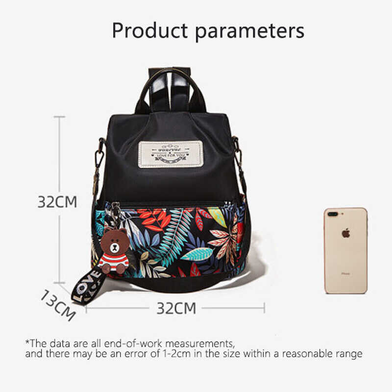 ❤ Foxer Official Store Travel Anti Theft Bag For Women Soft Teenager Backpack