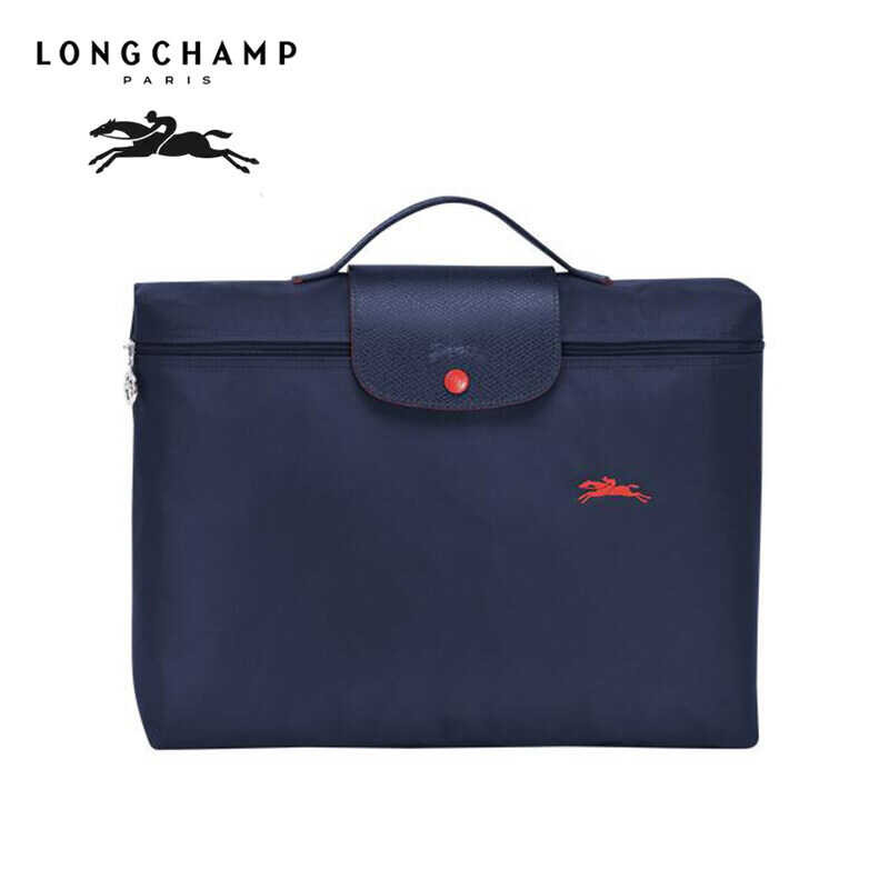 ❤ Official Store L2182 Le Pliage Club Laptop Bags Briefcases Long Champ Bags 37*28*8Cm