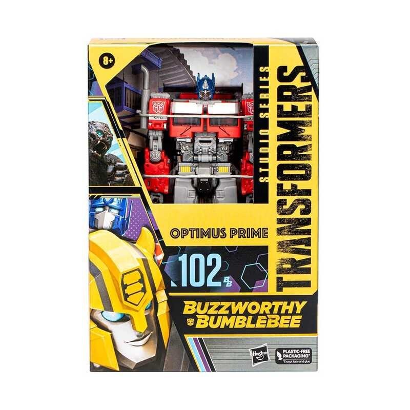 Hasbro Transformers สตูดิโอชุด Ss102 Optimus นายกรัฐมนตรีเพิ่มขึ้นข