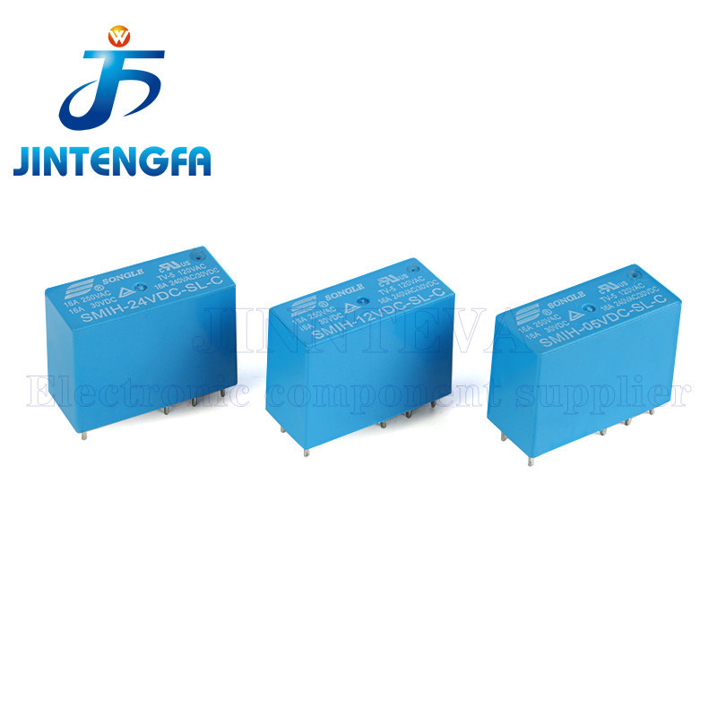 5ชิ้น/ล็อตรีเลย์ SMIH-05VDC-SL-A SMIH-12VDC-SL-A SMIH-24VDC-SL-A SMIH-05VDC-SL-C SMIH-12VDC-SL-C SMI