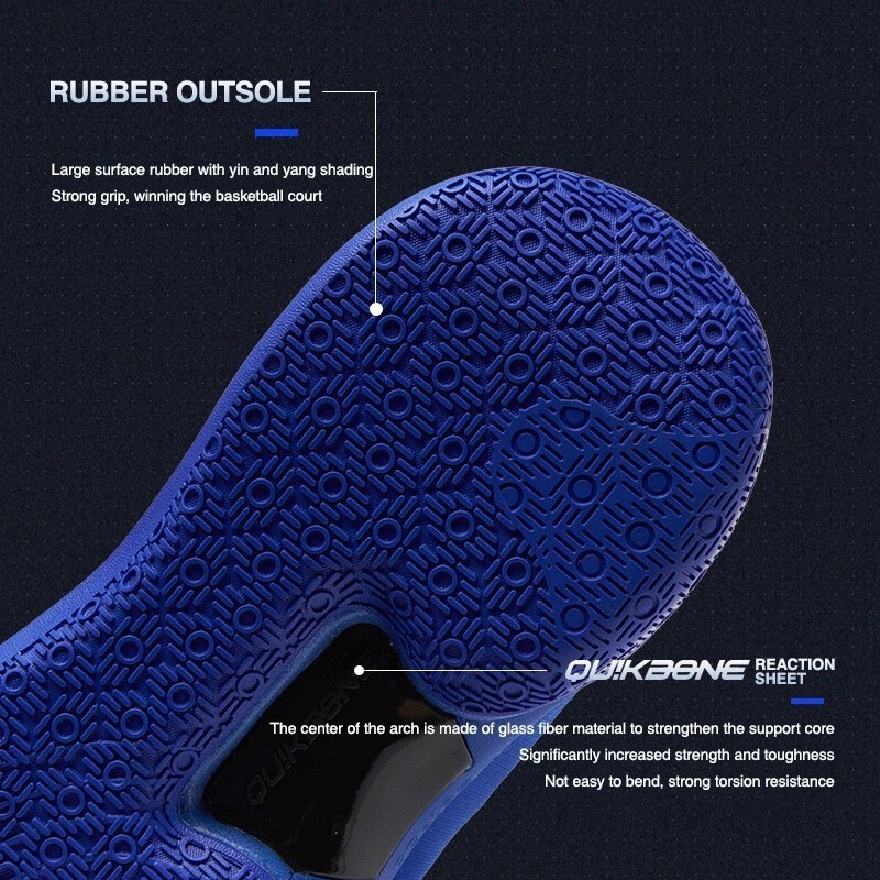 361 องศา Aaron Gordon AG1 รองเท้าบาสเก็ตบอลผู้ชายดูดซับแรงกระแทกทนต่อการสึกหรอ anti slip ตาข่าย bre