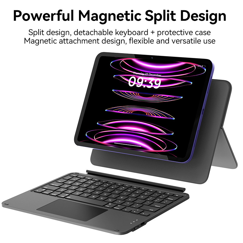 เคสคีย์บอร์ดป้องกัน Ausdom Foliokey10.9ถอดออกได้แป้นพิมพ์เร