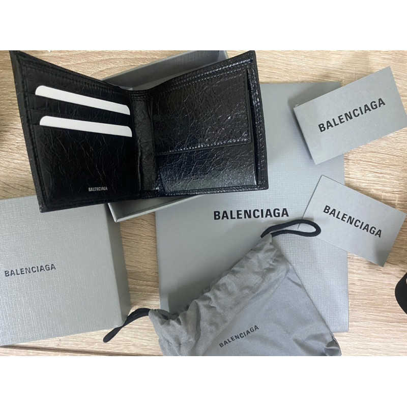 Balenciaga wallet men coin pocket