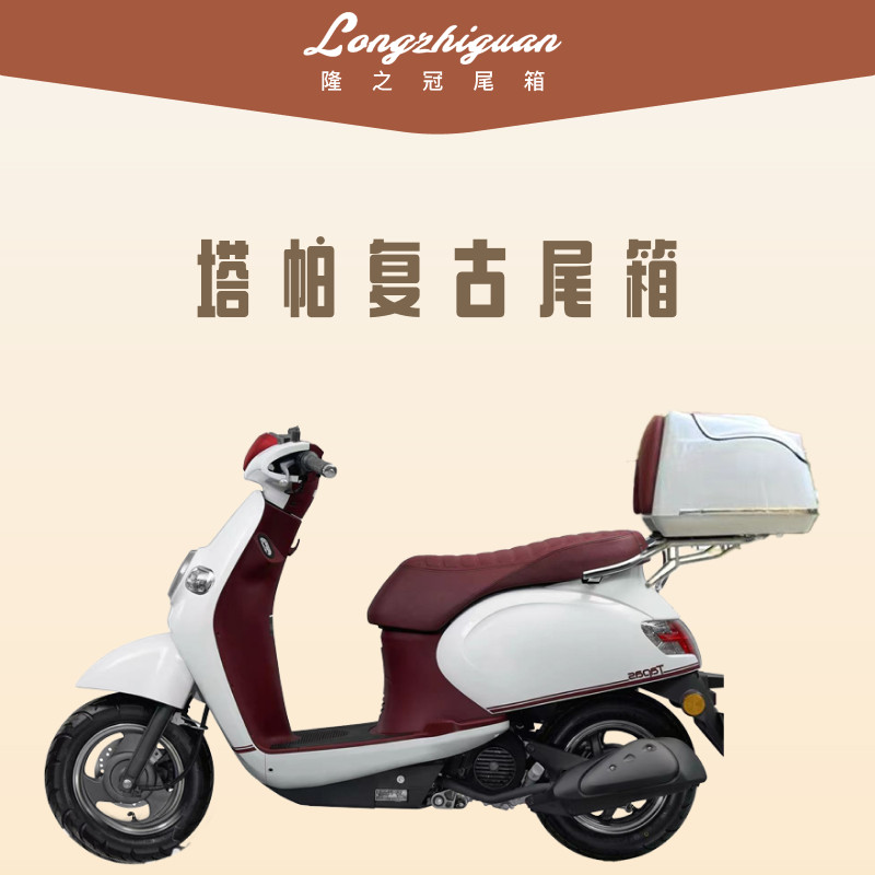 เหมาะสําหรับ Honda Tapa 100 การปรับเปลี่ยนด้านหลัง WH100T-2C/5 รถจักรยานยนต์ Tail Rack Cargo Trunk อ