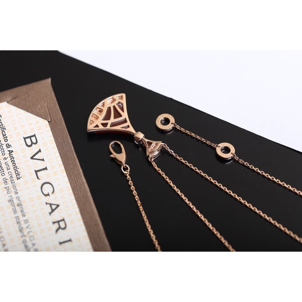 พรี ราคา3400 Bvlg@ri บูลการี  DivasDr ดิออร์ eam สร้อยคอ necklace เพชร