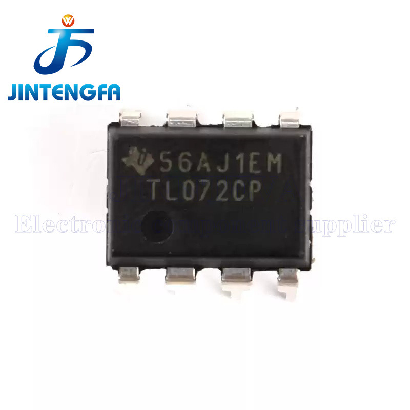 10PCS TL072CP DIP-8 SOP-8 TL072CDR TL072IDR TL072ACDR TL072C TL072I 072AC SMD Low-Noise JFET-Input O