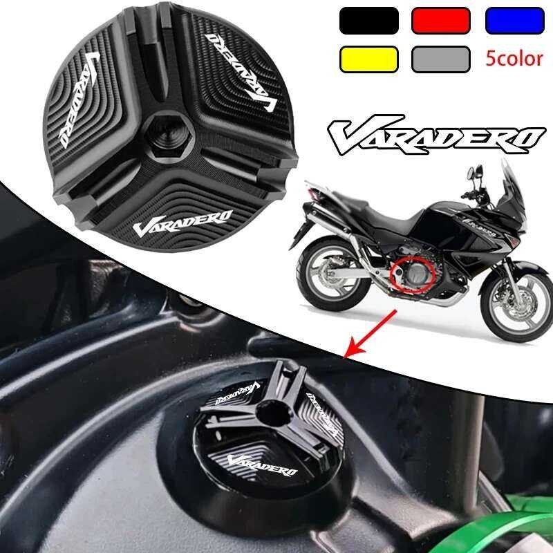 HONDA สำหรับ VARADERO XL1000V XL1000 XL125 XL 1000 125 V อุปกรณ์เสริมแฟชั่นมอเตอร์ไซค์ ฝาปิดน้ำมันเค