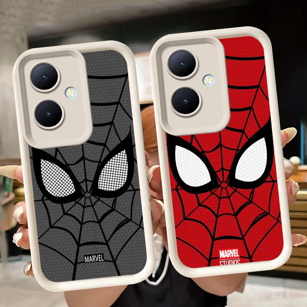 ปลอกอ่อนสําหรับ OPPO Reno 11 11F 13F 10 8T Pro 5G สีขาว Q44 Spider-man