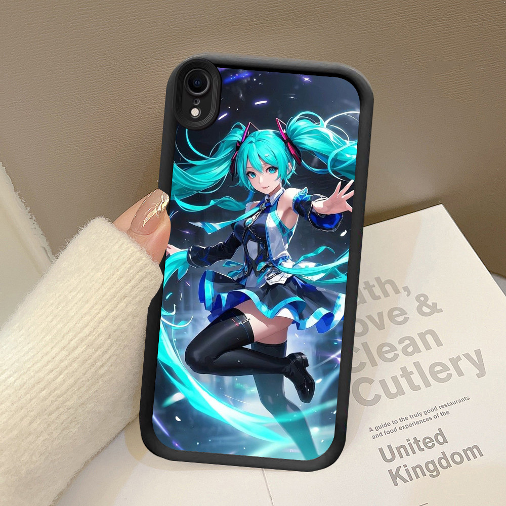 NB-29 Hatsune Miku เคสกันกระแทกสําหรับ iPhone XR X XS 6 7 8 Max Plus