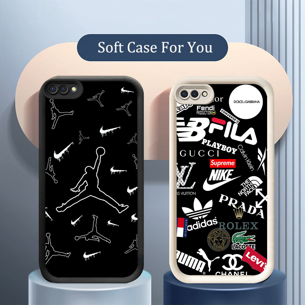 NB-48 ปลอกกันกระแทก Nike สําหรับ OPPO A5 A3S A1K A12E Realme C2 C2s