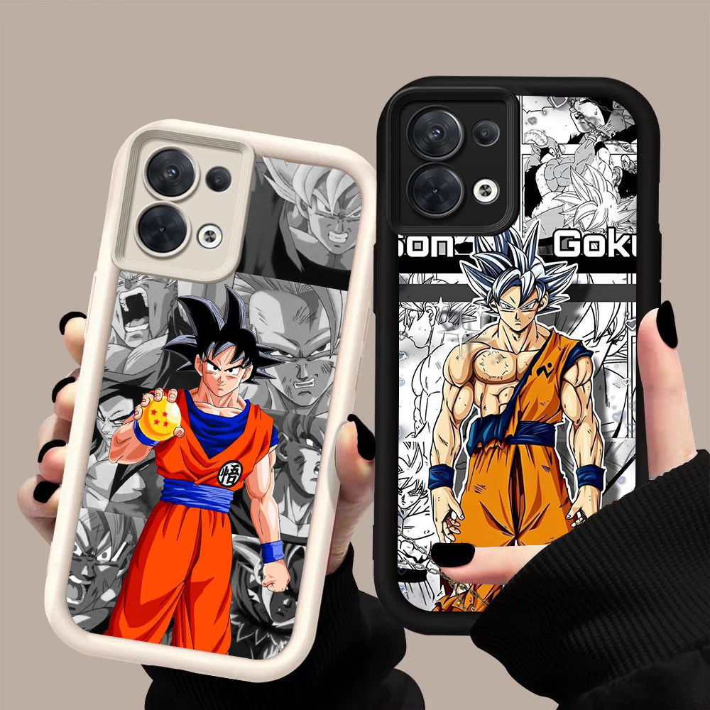 MK-66 GOKU ปลอกซิลิโคนอ่อนนุ่มสําหรับ OPPO F21 F21S Reno 7 7Z 8 8Z Lite Pro