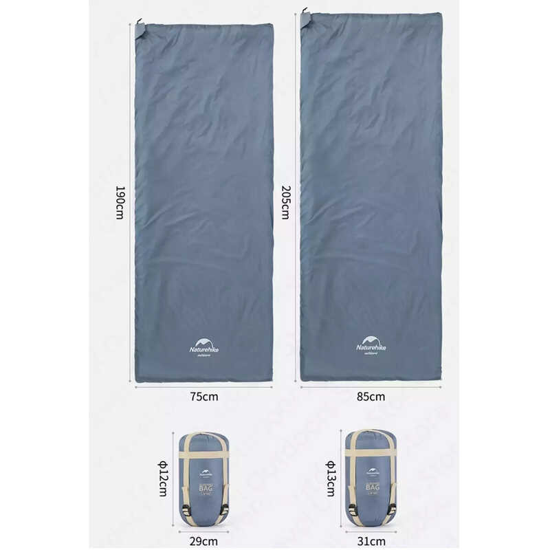 Naturehike Lw180 ถุงนอนแบบพกพาตั้งแคมป์เดินป่ากลางแจ้งซองจ
