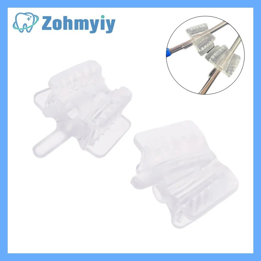 ins  1pcs Dental Silicone Mouth Support Holding Saliva Ejector Suction Tip Occlusal Pad Mouth Opene
