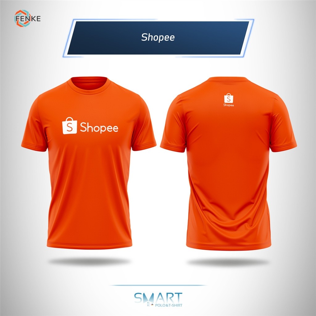 Fenke SHOPEE EXPRESS T-SHIRT JERSEY / Baju Microfiber Jersi