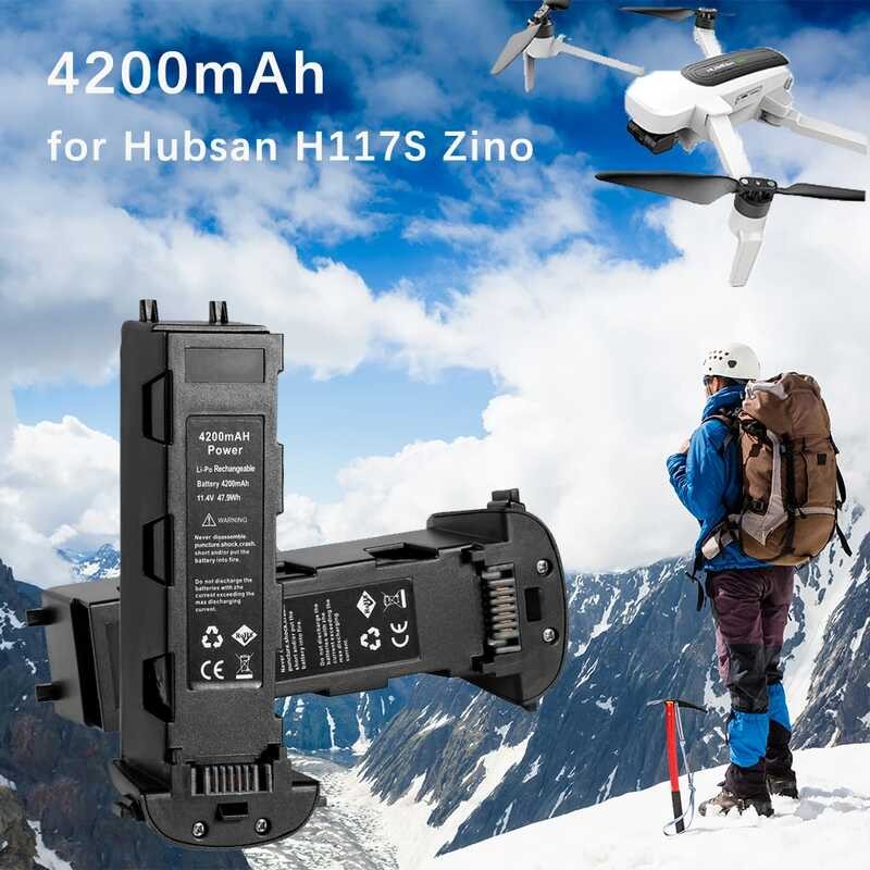 Hubsan 93C H117s Zino GPS 4 แกนเครื่องบินอุปกรณ์เสริม 4200Mah แบต