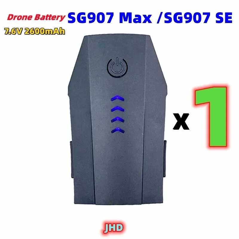 Δ JHD Bateria ต้นฉบับ ZLL MAX / 7.6V 2600Mah Sg907 SE Drone เปลี่ยนแบตเตอร