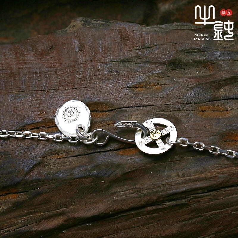 GOROSBull blunt Seiko Takahashi Goro goros ด้านบนทองดอกทานตะวันพัดสร้อยคอขนนกขนาดเล็กชุด goro s สลั