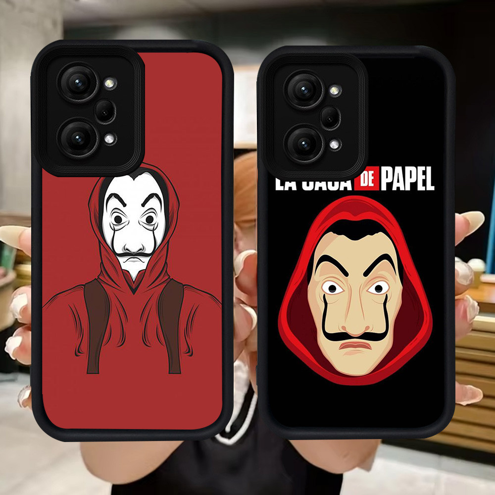 Q27 La Casa De Papel ปลอกอ่อนสําหรับ Xiaomi Redmi POCO X5 F6 F5 หมายเหตุ 12 14T 14 Pro 5G