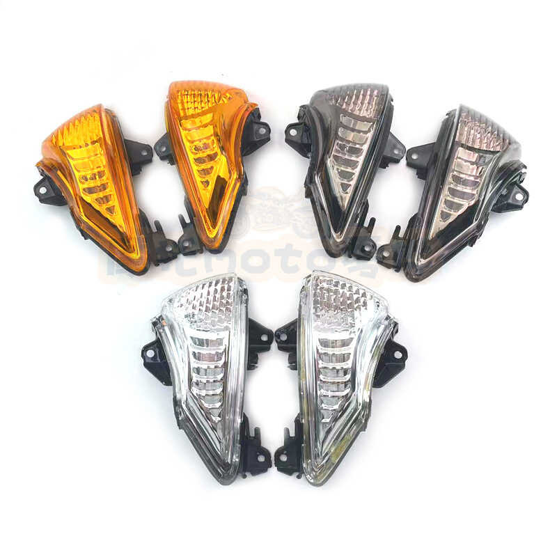 เหมาะสําหรับ Kawasaki ER-6N ER6F ER6R 09-10-11 ไฟเลี้ยวหน้าไฟเลี้ยวด้านหน้าที่อยู่อาศัย